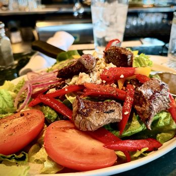 M's Pub - Steak Salad - New American Near Me - Omaha, Nebraska M's Pub - Steak Salad - New American Near Me - Omaha, Nebraska