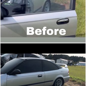 Diamondz Tints - Before and after on this project car Ig : Diamondztint - Car Window Tinting Near Me - Garner, North Carolina Diamondz Tints - Before and after on this project car Ig : Diamondztint - Car Window Tinting Near Me - Garner, North Carolina