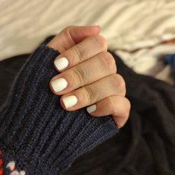 Pearl Image Nails - Day old manicure. Still looking great!