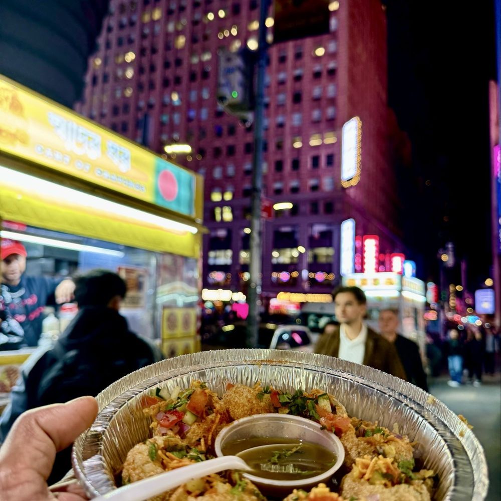 Fuchkart Times Square - Pani puri - Indian Near Me - New York, New York