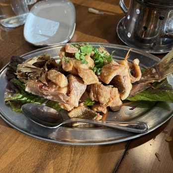 Sen Yai Thai Noodles - Whole fried fish - Thai Near Me - Brighton, Massachusetts Sen Yai Thai Noodles - Whole fried fish - Thai Near Me - Brighton, Massachusetts