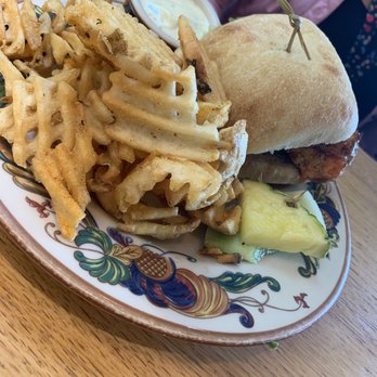 The Oak Table Cafe - Buffalo chicken sandwich - Breakfast & Brunch Near Me - Sequim, Washington