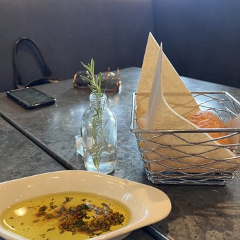 Bettolino Kitchen - Housemade bread and olive oil... so good! - Italian Near Me - Redondo Beach, California Bettolino Kitchen - Housemade bread and olive oil... so good! - Italian Near Me - Redondo Beach, California