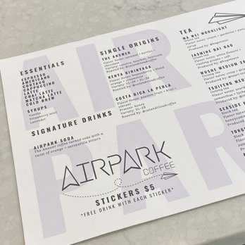 Airpark Coffee - Airpark Menu - Coffee & Tea Near Me - Oklahoma City, Oklahoma Airpark Coffee - Airpark Menu - Coffee & Tea Near Me - Oklahoma City, Oklahoma