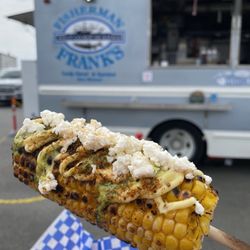 Fisherman Frank’s Food Truck - Street corn. Yums.