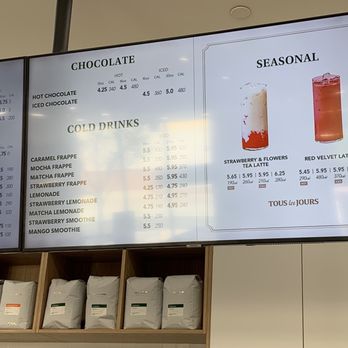 Tous Les Jours - Menu - Bakeries Near Me - Pittsburgh, Pennsylvania