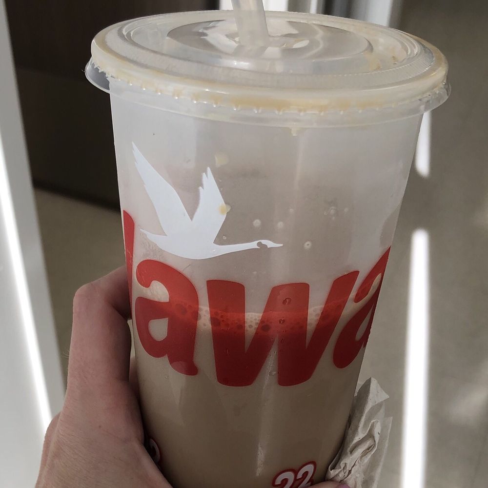 Vanilla Iced Coffee...from the iced coffee machine. Pretty decent.
