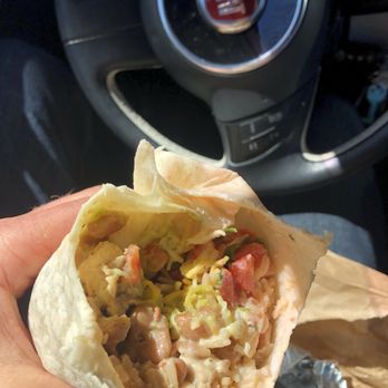Baja Taqueria - Dead cold, uncooked tortilla, unmelted cheese, lukewarm beans, lukewarm chicken. 100% flavorless. - Mexican Near Me - Oakland, California
