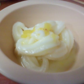 Koreana Grill - they have pineapple for dinner and holidays, mash it up and put it in the ice cream - DELICIOUSNESS!  there are also oranges :D - Korean Near Me - Riverside, California
