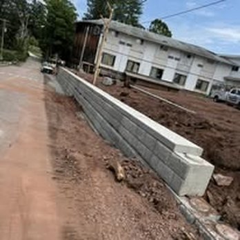Liberty Concrete & Construction - concrete block retaining wall - Foundation Repair Near Me - Liberty, New York Liberty Concrete & Construction - concrete block retaining wall - Foundation Repair Near Me - Liberty, New York