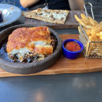 Blue Fig Garden - Moussaka - Mediterranean Near Me - Cherry Hill, New Jersey