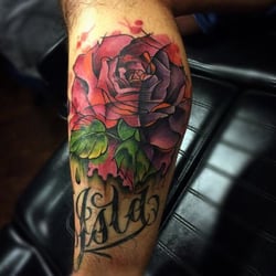Skin Candy - A abstract Rose by Lenny