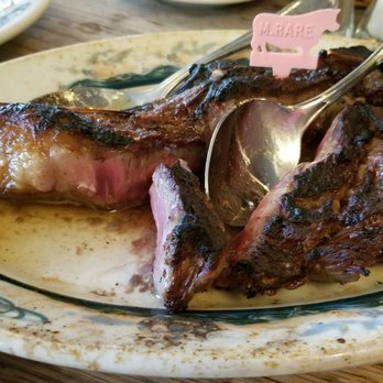 Peter Luger - Medium Rare Rin Eye - Steakhouses Near Me - Brooklyn, New York