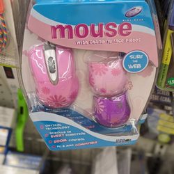 Dollar Tree - Corded mouse with interchangeable face plates