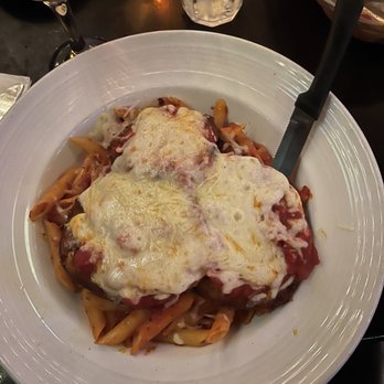 Roman Cucina - Eggplant parmigiana with swapped veggie red sauce! - Italian Near Me - Fullerton, California