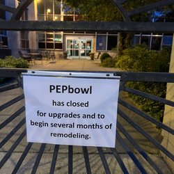 PEP Bowl - Can't wait for them to reopen!