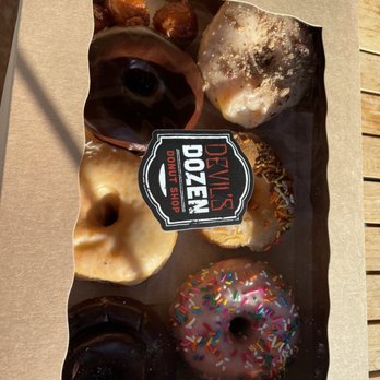 Devil's Dozen Donut Shop - The goods - Donuts Near Me - San Diego, California Devil's Dozen Donut Shop - The goods - Donuts Near Me - San Diego, California