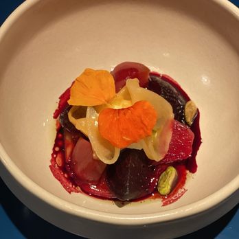 Miro Kaimuki - Beets. Cantaloupe. Ricotta. Pistachio salad. - Asian Fusion Near Me - Honolulu, Hawaii Miro Kaimuki - Beets. Cantaloupe. Ricotta. Pistachio salad. - Asian Fusion Near Me - Honolulu, Hawaii