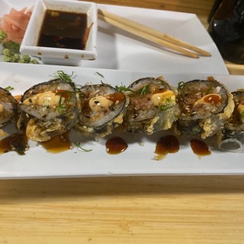 Hinoki Sushi - Godzilla roll - Sushi Bars Near Me - Reno, Nevada Hinoki Sushi - Godzilla roll - Sushi Bars Near Me - Reno, Nevada