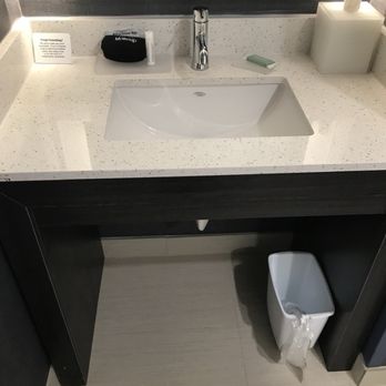 Residence Inn by Marriott - Accessible bathroom sink with hair, dryer, makeup towel, makeup wipes, Kleenex, and soap, clean cleansing bar - Hotels Near Me - Battle Creek, Michigan Residence Inn by Marriott - Accessible bathroom sink with hair, dryer, makeup towel, makeup wipes, Kleenex, and soap, clean cleansing bar - Hotels Near Me - Battle Creek, Michigan