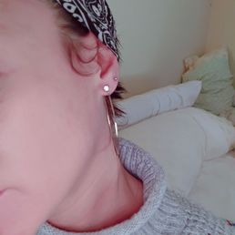 My second piercing with KAT from Lovisa, in the TO mall. Shes AMAZING! My second piercing with KAT from Lovisa, in the TO mall. Shes AMAZING!
