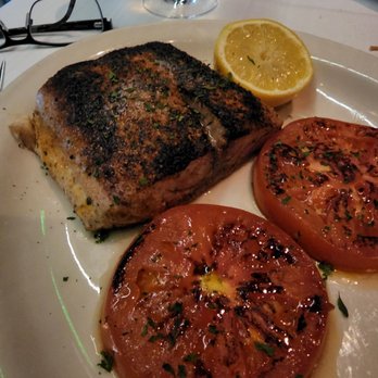 Bob's Steak & Chop House - Blackened Red fish with grilled tomato - Steakhouses Near Me - Dallas, Texas