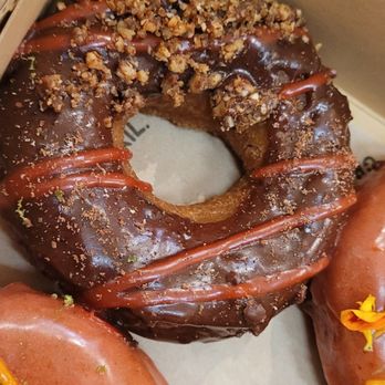 Holey Grail Donuts - POG Mole Grail w/ Chef Bricia Lopez. Good! - Donuts Near Me - Long Beach, California Holey Grail Donuts - POG Mole Grail w/ Chef Bricia Lopez. Good! - Donuts Near Me - Long Beach, California
