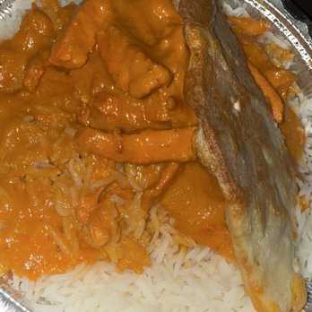 Namaste - Butter chicken curry and garlic naan - Indian Near Me - Saint Augustine, Florida