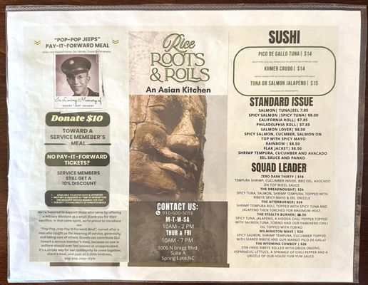 Menu photo 4 Rice Roots & Rolls Spring Lake, NC Menu photo 4 Rice Roots & Rolls Spring Lake, NC