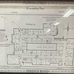 Springs Road Healthcare - Facility map