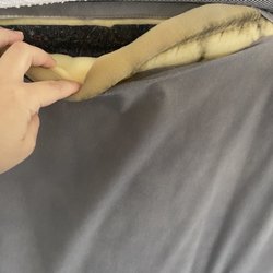 1/2 Price Mattress - Dirty egg cushion. How does it get dirty like that. If it's In The mattress