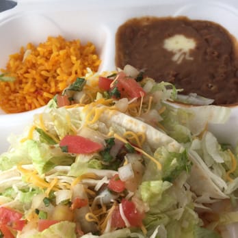 Taco Rico Tex-Mex Café - Taco Platter - Mexican Near Me - Miami, Florida