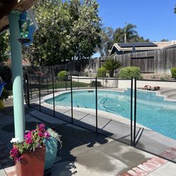 Baby Guard Pool Fence - San Diego - our pool with BabyGuard Fencing.