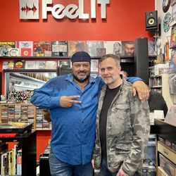 FeeLit - Egyptian Lover & Markalan at FeeLIT Records, San Diego.