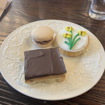 What the Dickens - a plate of desserts on a table - Tea Rooms Near Me - Hastings, Nebraska What the Dickens - a plate of desserts on a table - Tea Rooms Near Me - Hastings, Nebraska