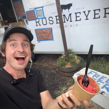 Rosemeyer Bar-B-Q - Kool aid ice cream - Barbeque Near Me - Spring, Texas