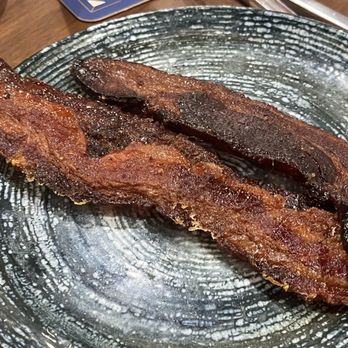 Spurrier's Gridiron Grille - Candied Bacon - American Near Me - Gainesville, Florida Spurrier's Gridiron Grille - Candied Bacon - American Near Me - Gainesville, Florida