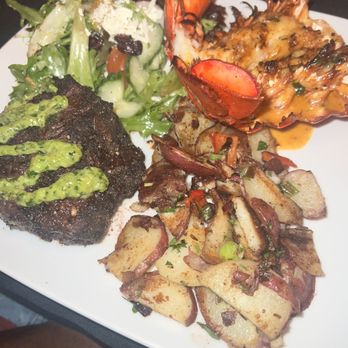 Penumbra - Surf and turf! Flat iron steak - Wine Bars Near Me - Chicago, Illinois Penumbra - Surf and turf! Flat iron steak - Wine Bars Near Me - Chicago, Illinois