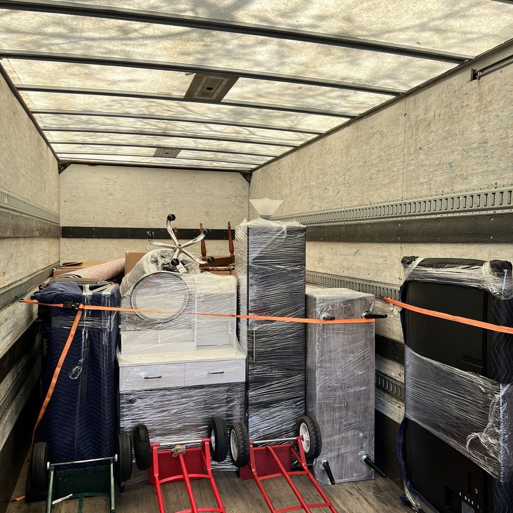 STEP Moving & Storage - Truck loaded up - Movers Near Me - Irvine, California STEP Moving & Storage - Truck loaded up - Movers Near Me - Irvine, California