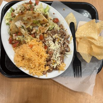 La Burrita - Ground beef taco plate - Mexican Near Me - Berkeley, California