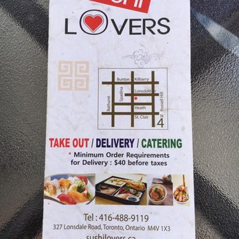 Sushi Lovers - a menu for sushi lovers - Sushi Bars Near Me - Toronto, Ontario Sushi Lovers - a menu for sushi lovers - Sushi Bars Near Me - Toronto, Ontario