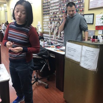 Angel Tips Nail Spa - the owners are the rudest two people I've ever met. Been here many times but never again. - Nail Salons Near Me - Whitestone, New York