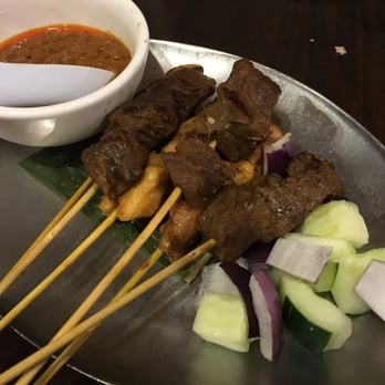 Penang - Satay beef and chicken skewers - Malaysian Near Me - Boston, Massachusetts Penang - Satay beef and chicken skewers - Malaysian Near Me - Boston, Massachusetts