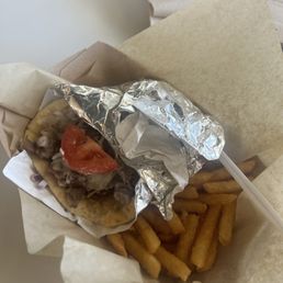 Gyro & fries Gyro & fries