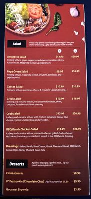 Menu photo 1 Pepz Pizzeria Placentia, CA Menu photo 1 Pepz Pizzeria Placentia, CA