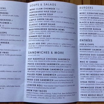 Moby Dick Brewing - Menu - Seafood Near Me - New Bedford, Massachusetts Moby Dick Brewing - Menu - Seafood Near Me - New Bedford, Massachusetts