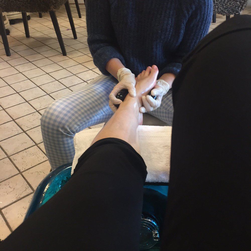 Allston Nails - Classic Pedicure for $33 with hot stone massage included - Nail Salons Near Me - Allston, Massachusetts Allston Nails - Classic Pedicure for $33 with hot stone massage included - Nail Salons Near Me - Allston, Massachusetts