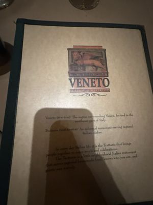 Menu photo 1 Veneto Trattoria Scottsdale, AZ Menu photo 1 Veneto Trattoria Scottsdale, AZ