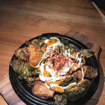 Shizen - Brussel sprouts- so good (just wish they were evenly coated with sauce) - Sushi Bars Near Me - San Francisco, California Shizen - Brussel sprouts- so good (just wish they were evenly coated with sauce) - Sushi Bars Near Me - San Francisco, California