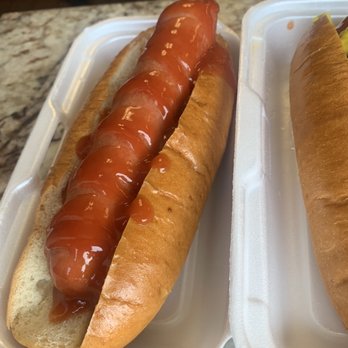 Chomp Gourmet Hot Dogs - Plain Jane - ketchup - Hot Dogs Near Me - South Haven, Michigan Chomp Gourmet Hot Dogs - Plain Jane - ketchup - Hot Dogs Near Me - South Haven, Michigan